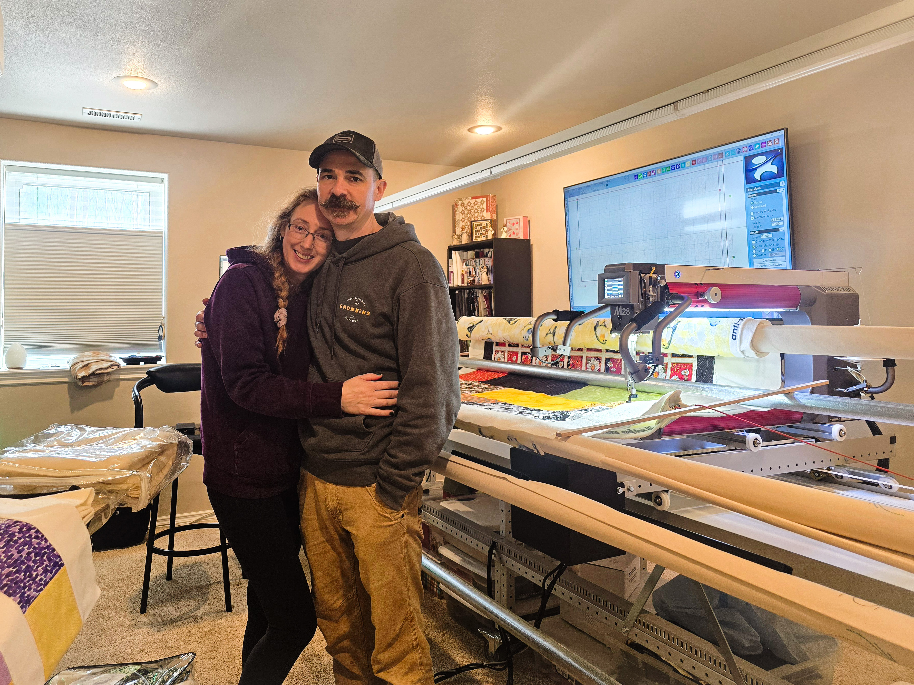 Hidden Thicket Quilt & Saw quilt studio